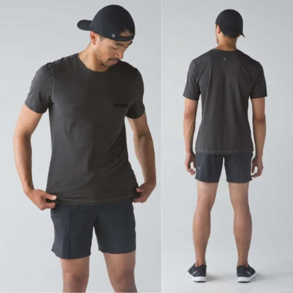 lululemon athletica Other - Lululemon R.A.D. Short Sleeve T-Shirt Heathered Black 21071
